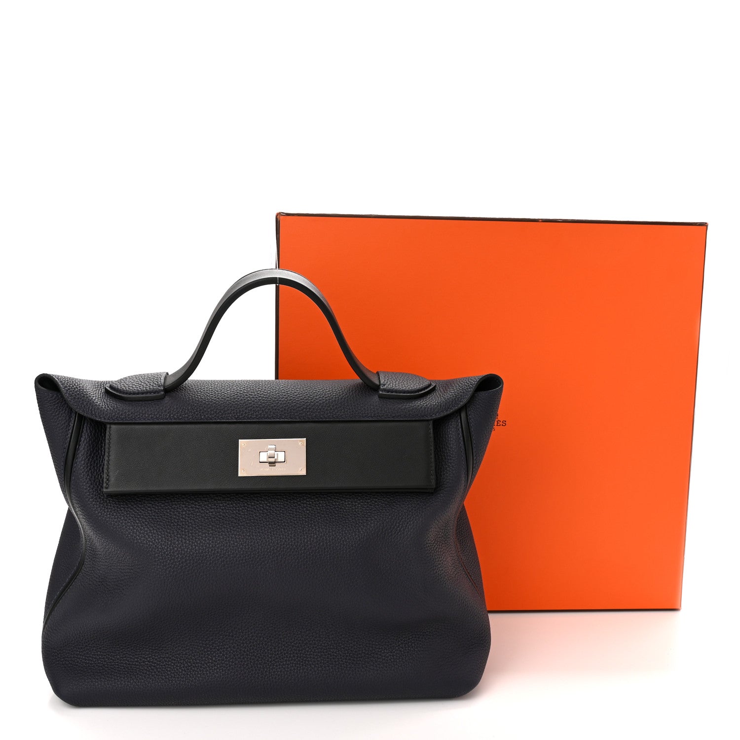 Hermes Togo Swift 24/24 35 Bleu Nuit Black 11 of 11