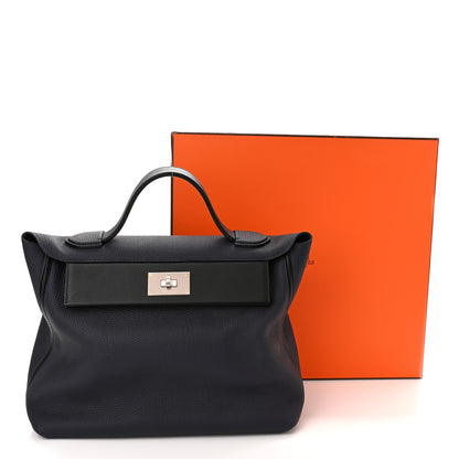Hermes Togo Swift 24/24 35 Bleu Nuit Black 11 of 11