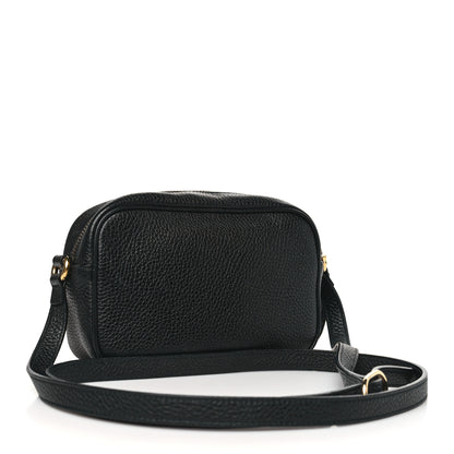 Gucci Pebbled Calfskin Mini Soho Disco Bag Black 3 of 10