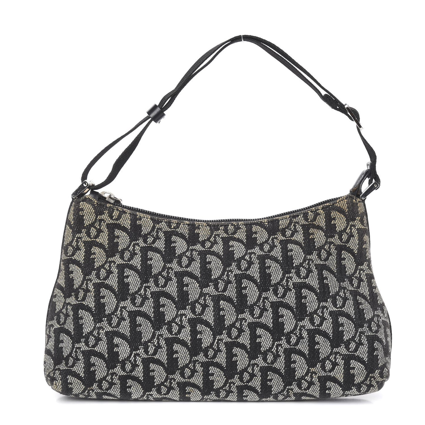 Monogram Shoulder Bag Pochette Black