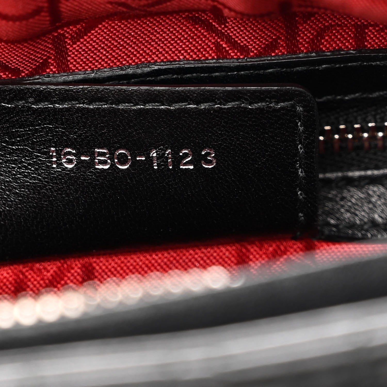 Christian Dior Lambskin Cannage Medium Lady Dior Black 7 of 10