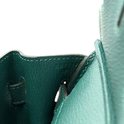 Hermes Togo Birkin 30 Malachite 7 of 14