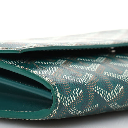 Goyard Goyardine Varenne Continental Wallet Green 10 of 14