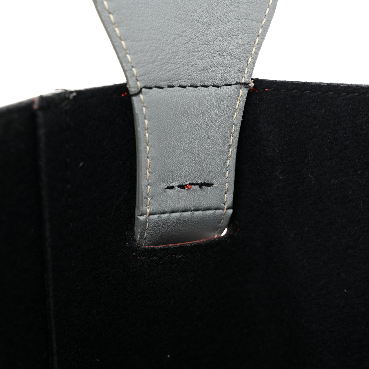 Shiny Smooth Calfskin Small Twisted Cabas