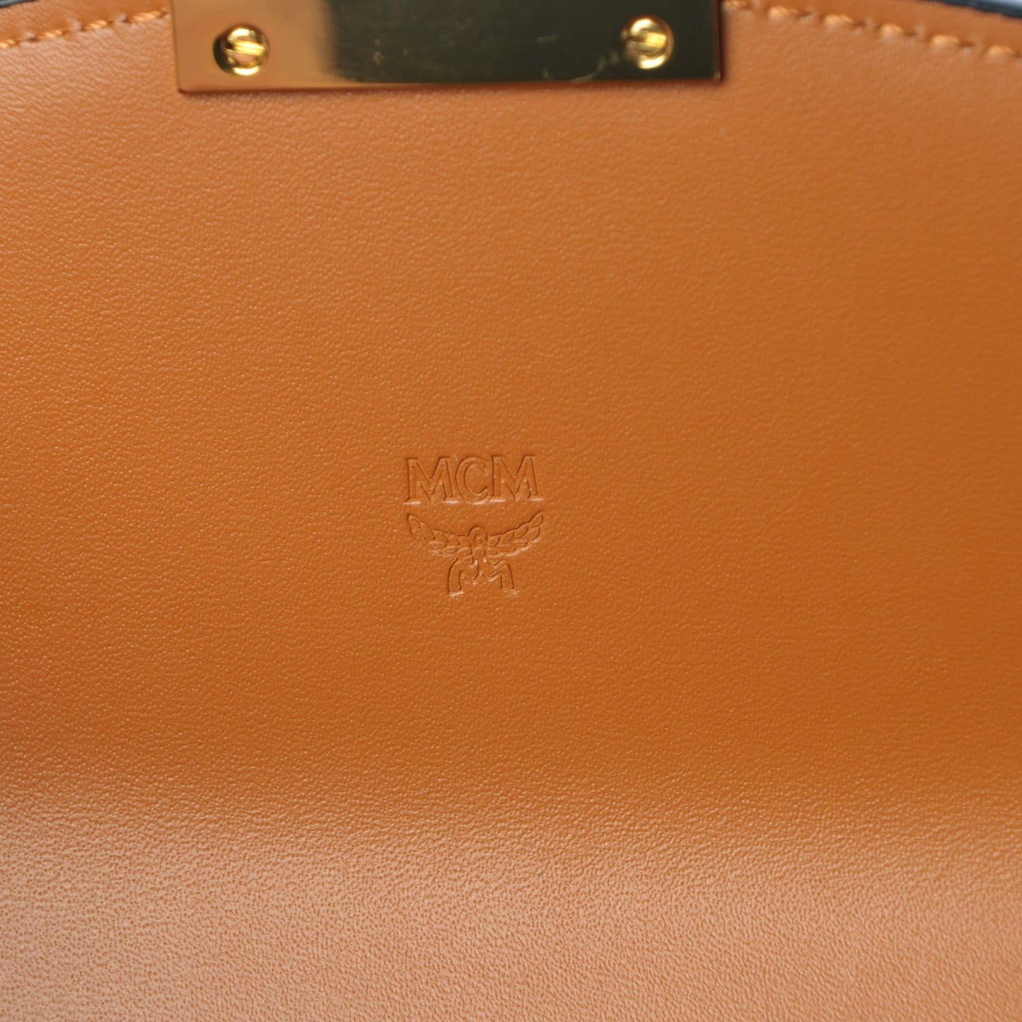 Visetos Large Patricia Wallet On Chain Cognac