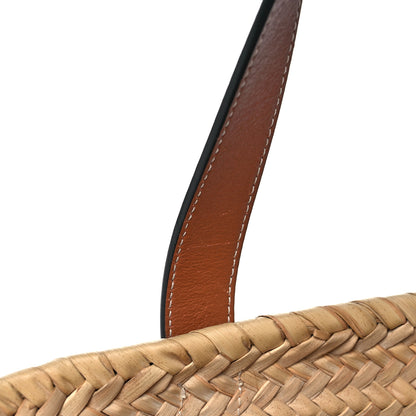 Loewe Raffia Basket Tote Bag Natural Tan 11 of 11