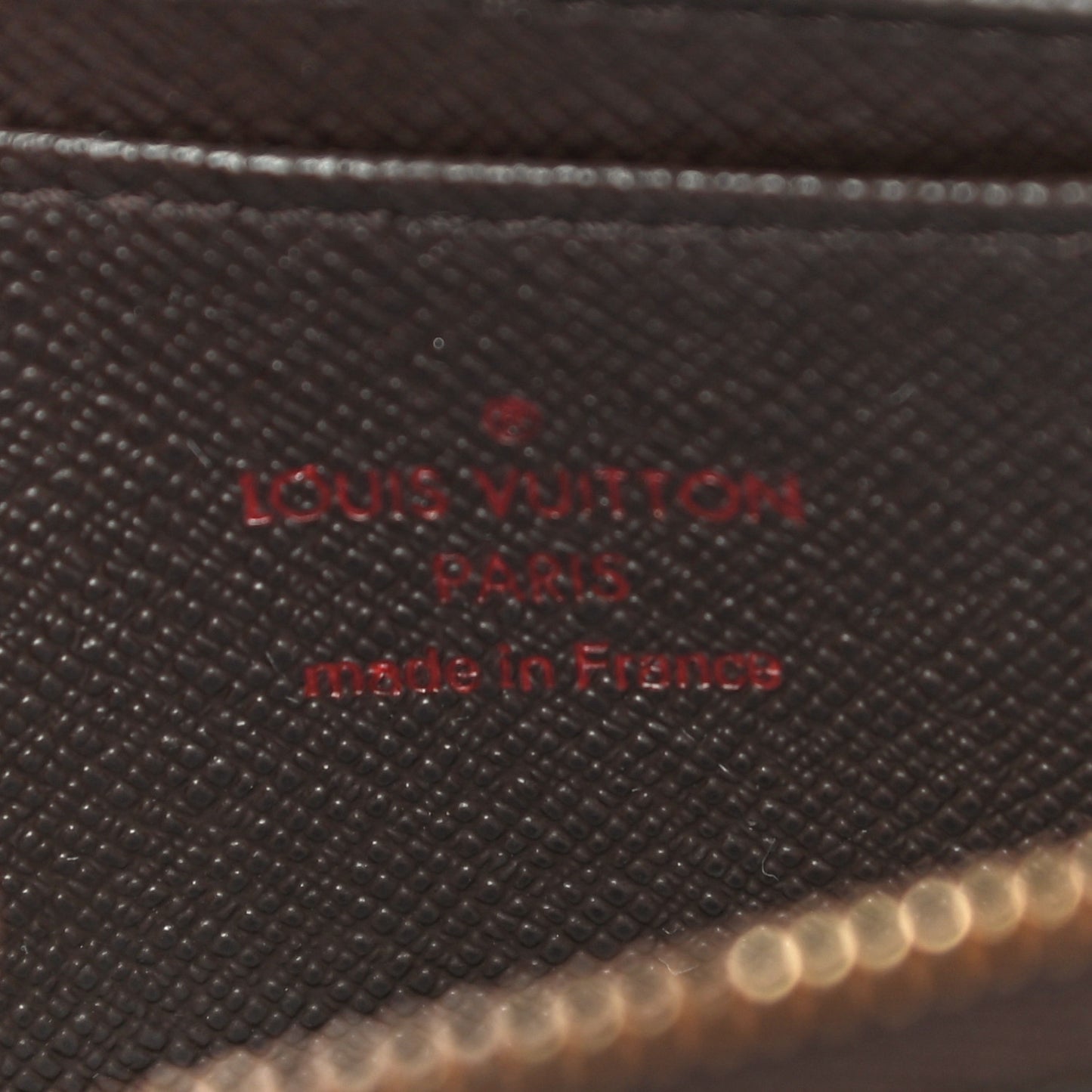 Damier Ebene Zippy Coin Purse