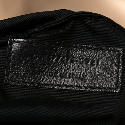 Saint Laurent Lambskin Quilted Small Loulou Puffer Monogram Chain Satchel Dark Beige 7 of 10