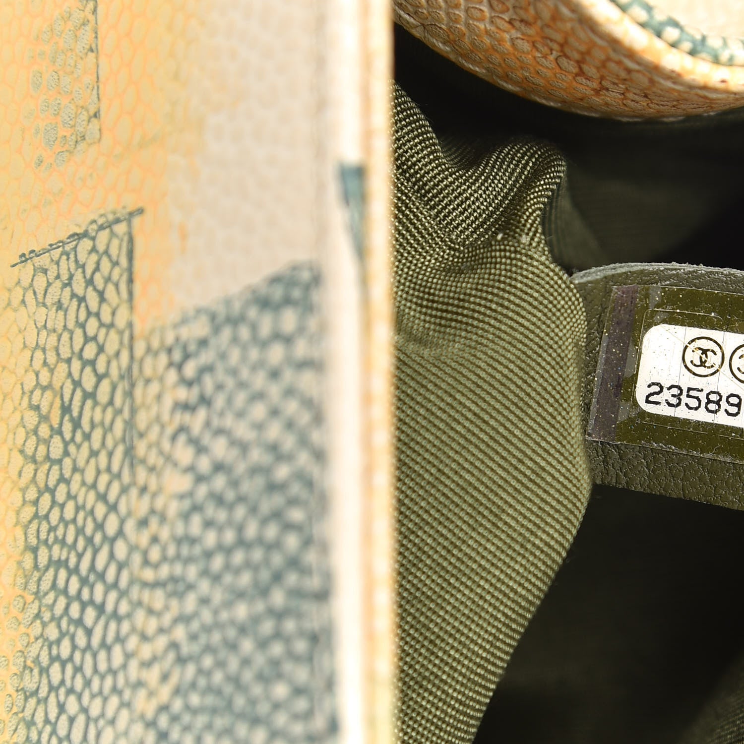 Chanel Painted Caviar Quilted Medium Boy In Cuba Flap Multicolor 7 of 11