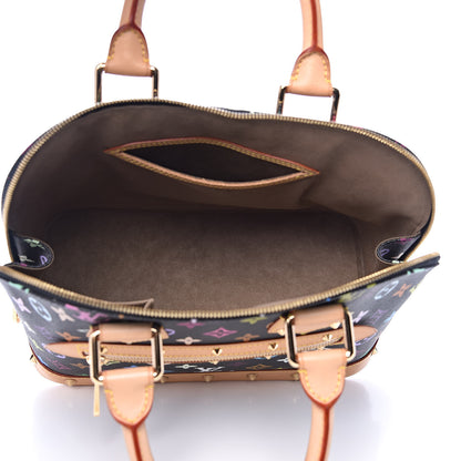 Louis Vuitton Monogram Multicolor Alma Black 5 of 13