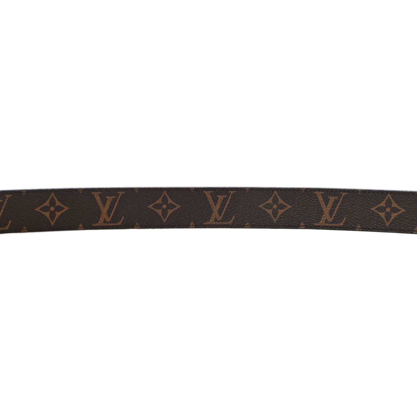 Calfskin Monogram 30mm LV Initiales Reversible Belt 80 32 Black