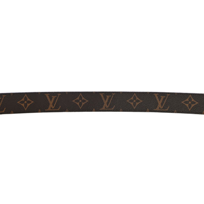 Louis Vuitton Calfskin Monogram 30mm LV Initiales Reversible Belt 80 32 Black 4 of 6