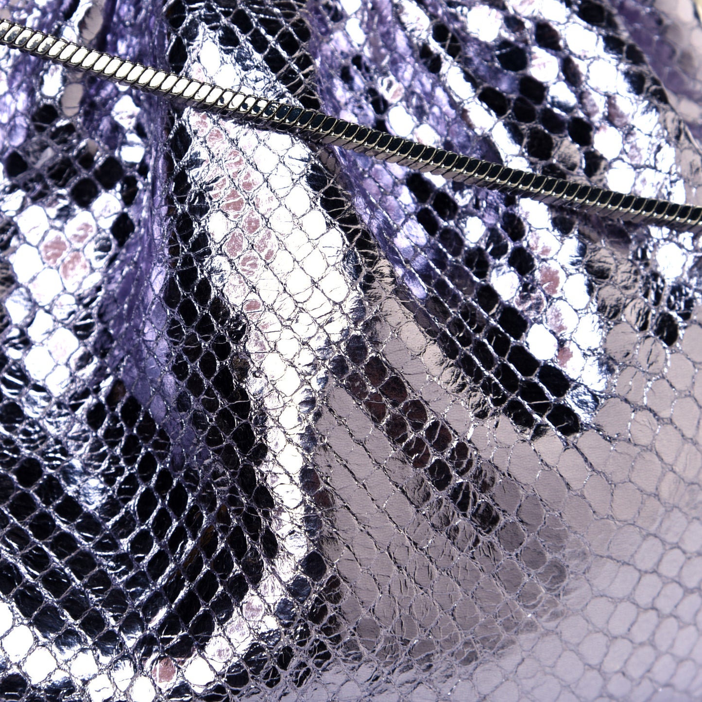 Metallic Soiree Crossbody Lavender