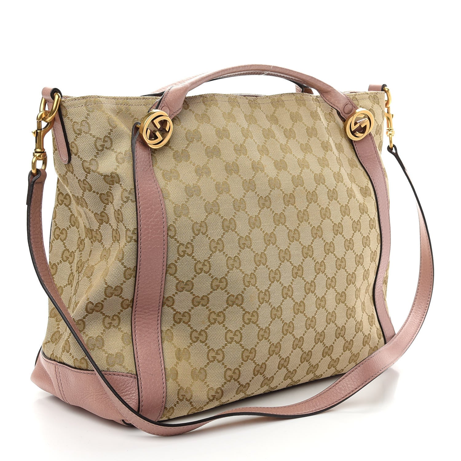 Gucci Monogram Medium Miss GG Top Handle Bag Pink 3 of 10