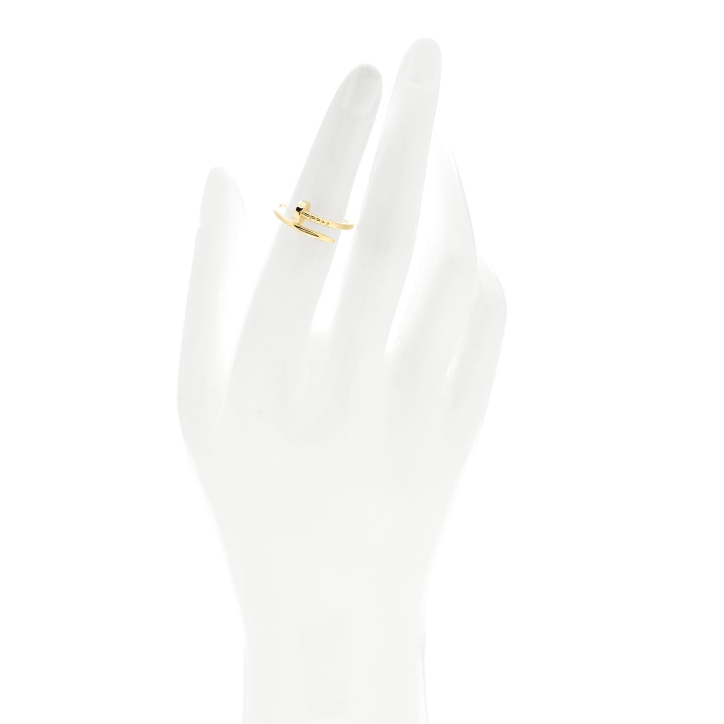 18K Yellow Gold Small Juste Un Clou Ring 50 5.25