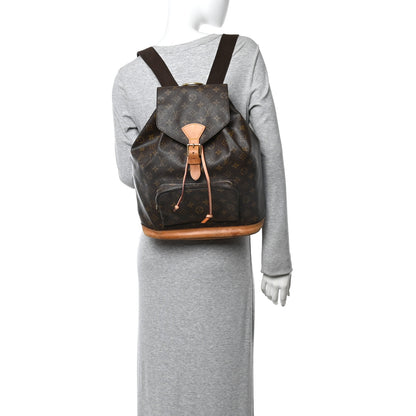 Louis Vuitton Monogram Montsouris GM Backpack 2 of 11