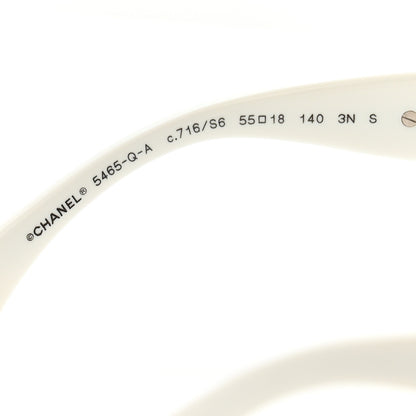 Chanel Acetate Chain Sunglasses 5465-Q White 5 of 8