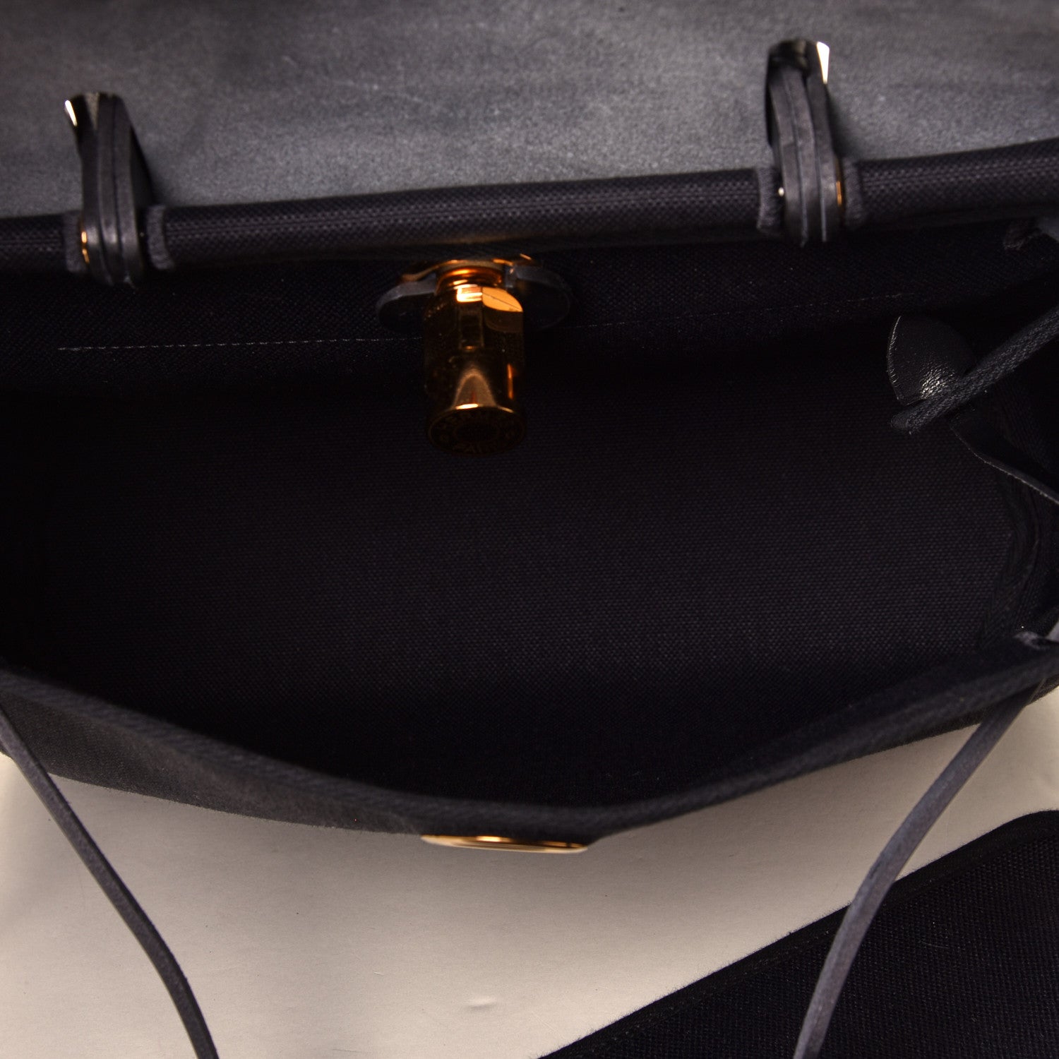 Hermes Toile Herbag Zip PM 31 Black 4 of 8