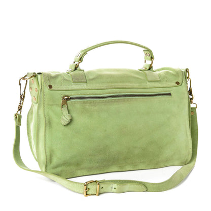 Proenza Schouler Suede Medium PS1 Satchel Grass 3 of 14