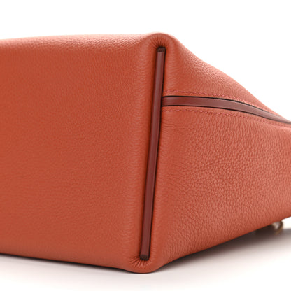 Hermes Evercolor Swift 24/24 29 Brique Rouge H Rouge Piment Bleu Frida 9 of 9