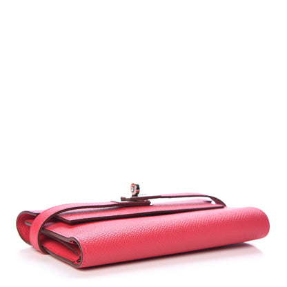 Hermes Epsom Medium Kelly Wallet Rose Extreme 4 of 8