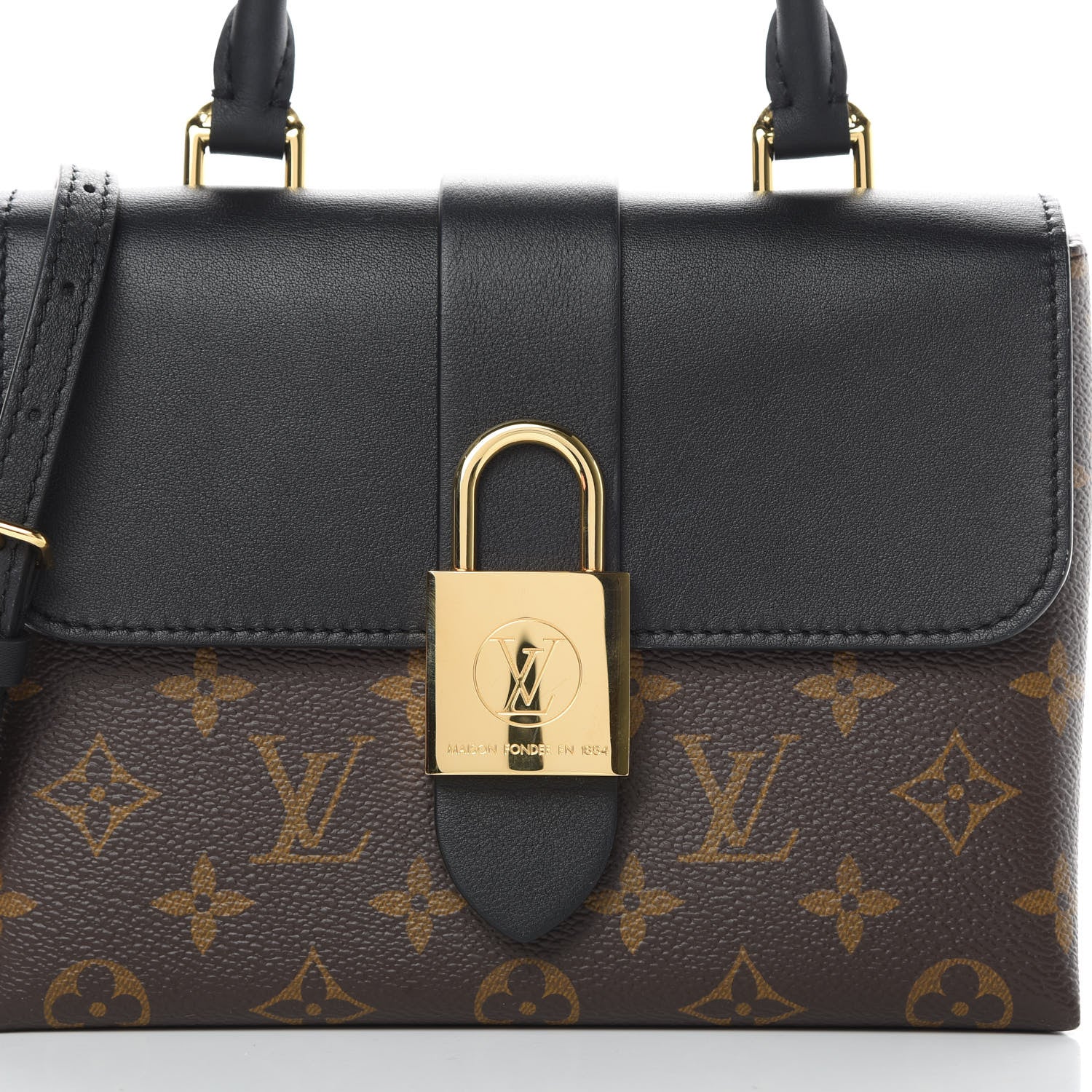 Louis Vuitton Monogram Locky BB Black 8 of 12