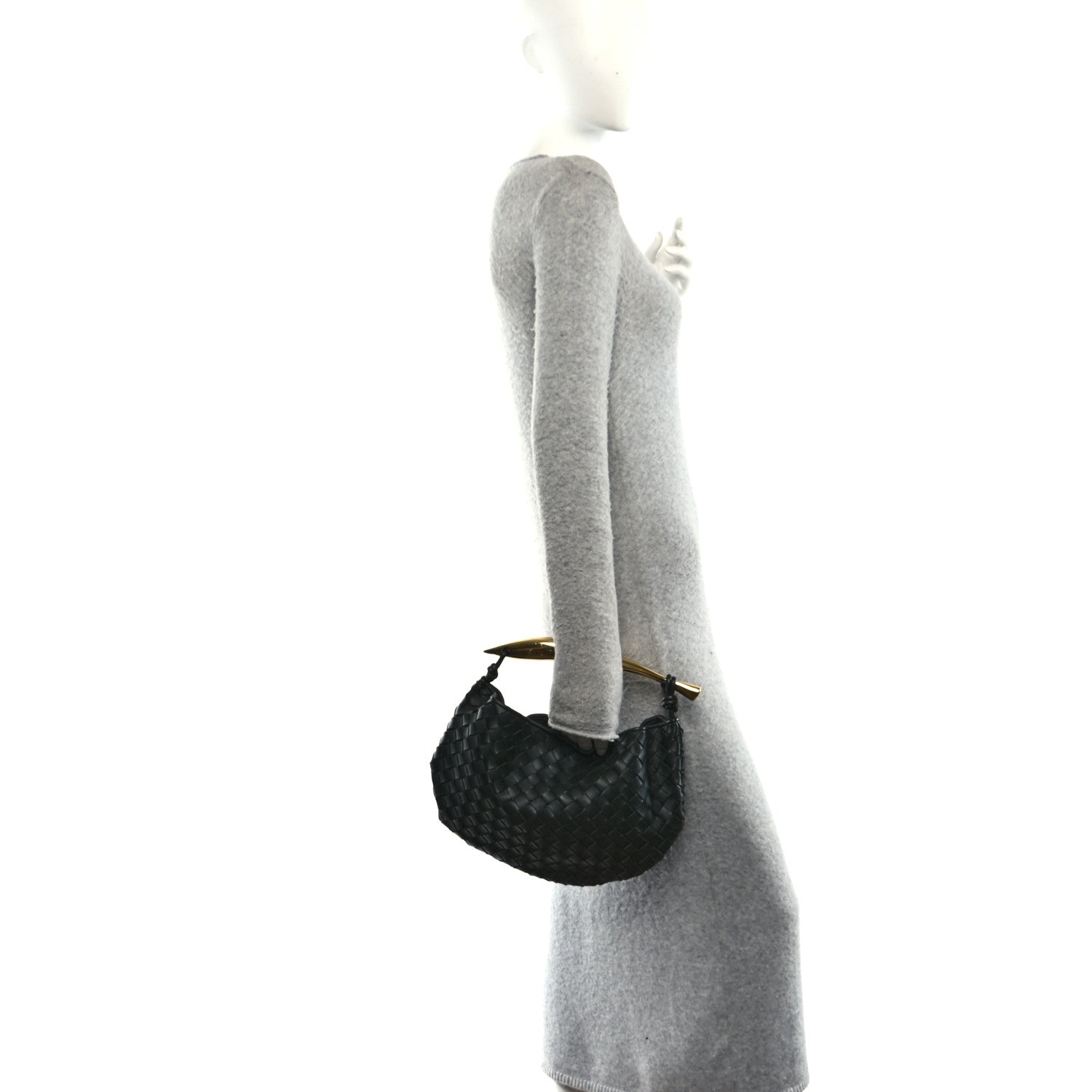 Bottega Veneta Nappa Intrecciato Sardine Bag Emerald Green 2 of 11