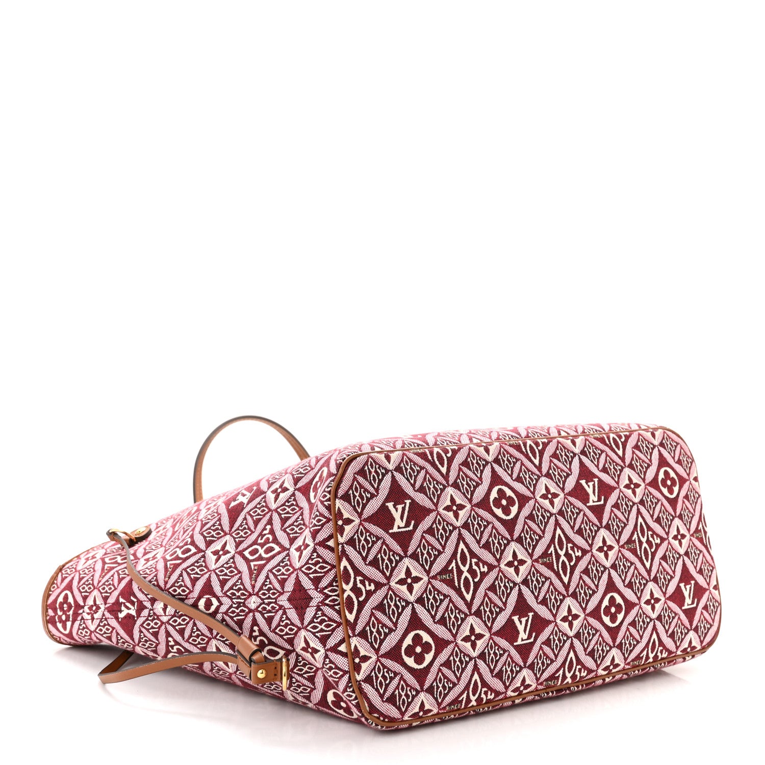 Louis Vuitton Jacquard Since 1854 Neverfull MM Bordeaux 4 of 9