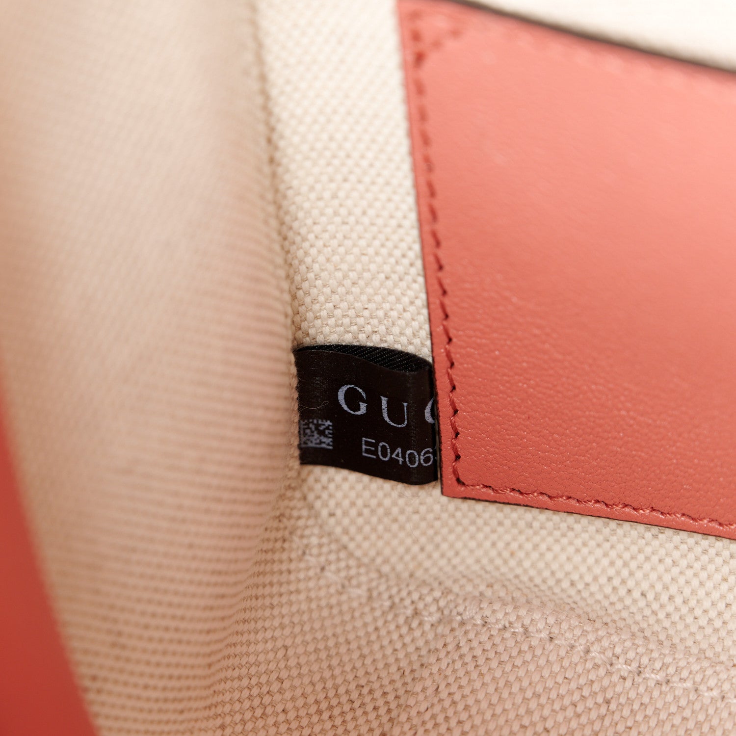 Gucci Sakai Be Green Calfskin Diagonal Stitched Blondie Top Handle Bag Pink 8 of 11