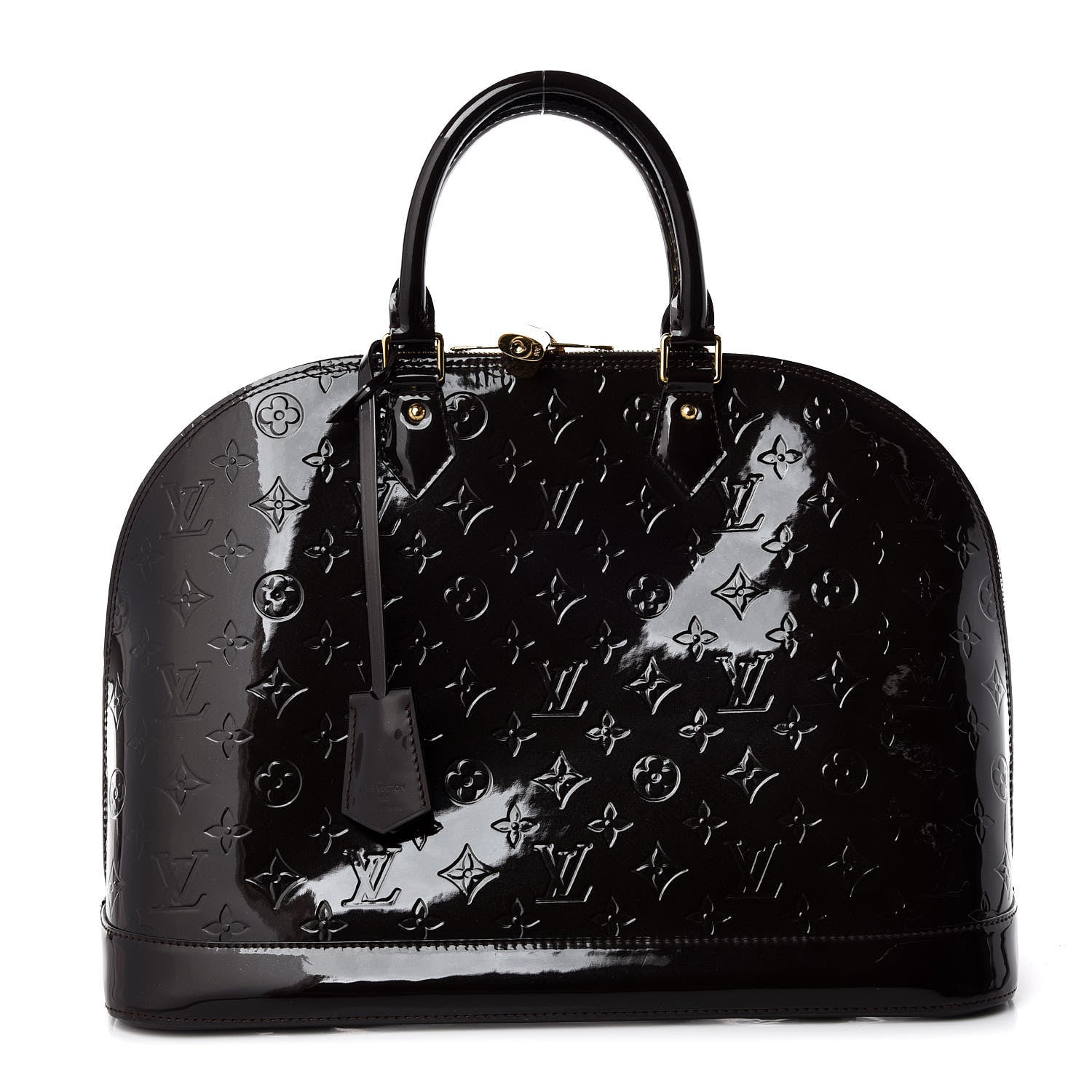 Louis Vuitton Vernis Alma GM Terre D'Ombre 1 of 9