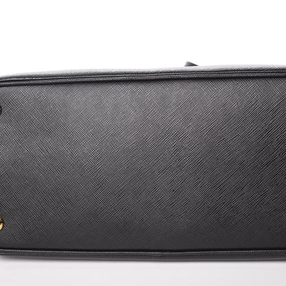 Prada Saffiano Small Galleria Double Zip Tote Black 20 of 20