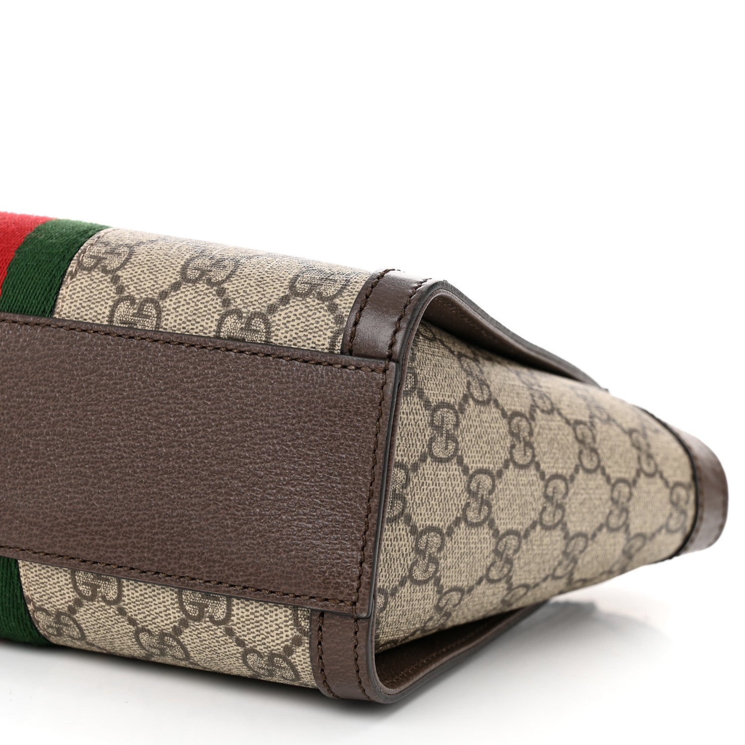 Gucci GG Supreme Monogram Small Ophidia Tote Bag Brown 10 of 10