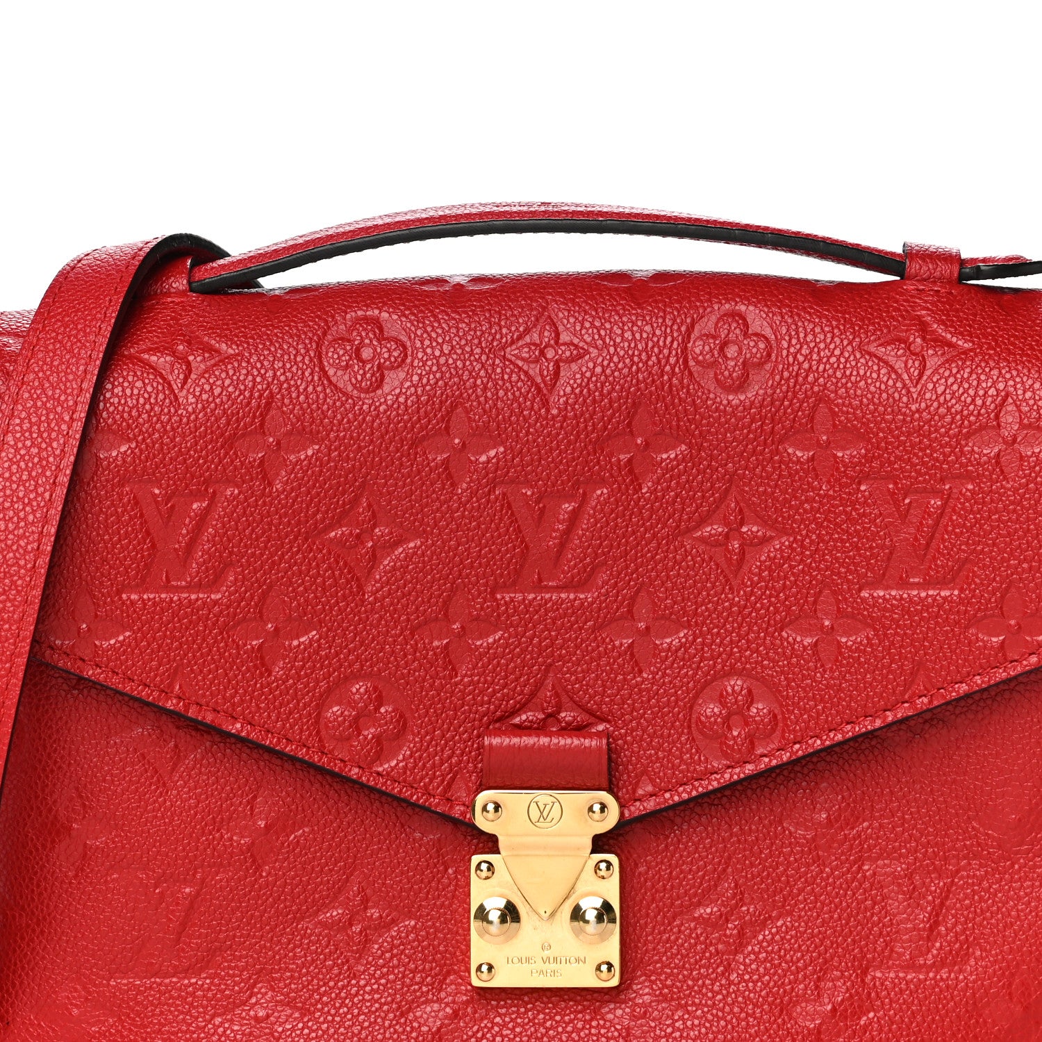 Louis Vuitton Empreinte Pochette Metis Cherry 8 of 11