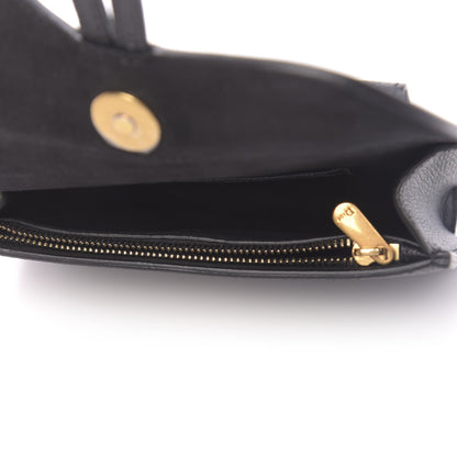 Christian Dior Grained Calfskin Saddle Belt Bag Black 5 of 10
