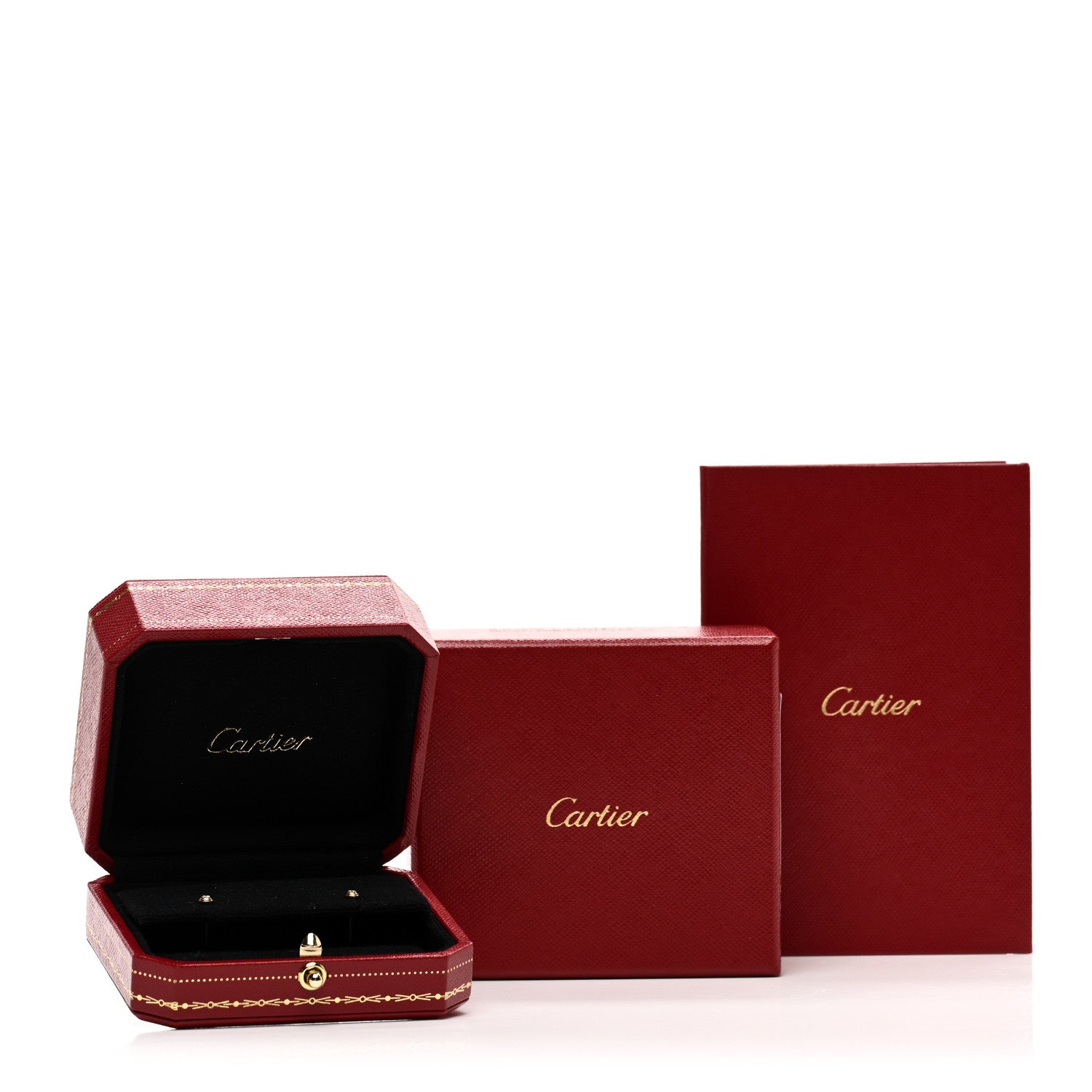 Cartier 18K Yellow Gold Diamond XS D'Amour Earrings 5 of 5