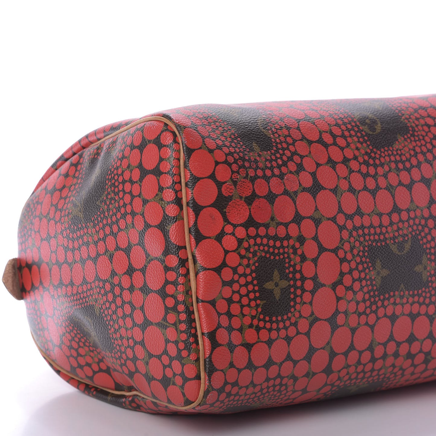 Monogram Kusama Town Speedy 30 Red