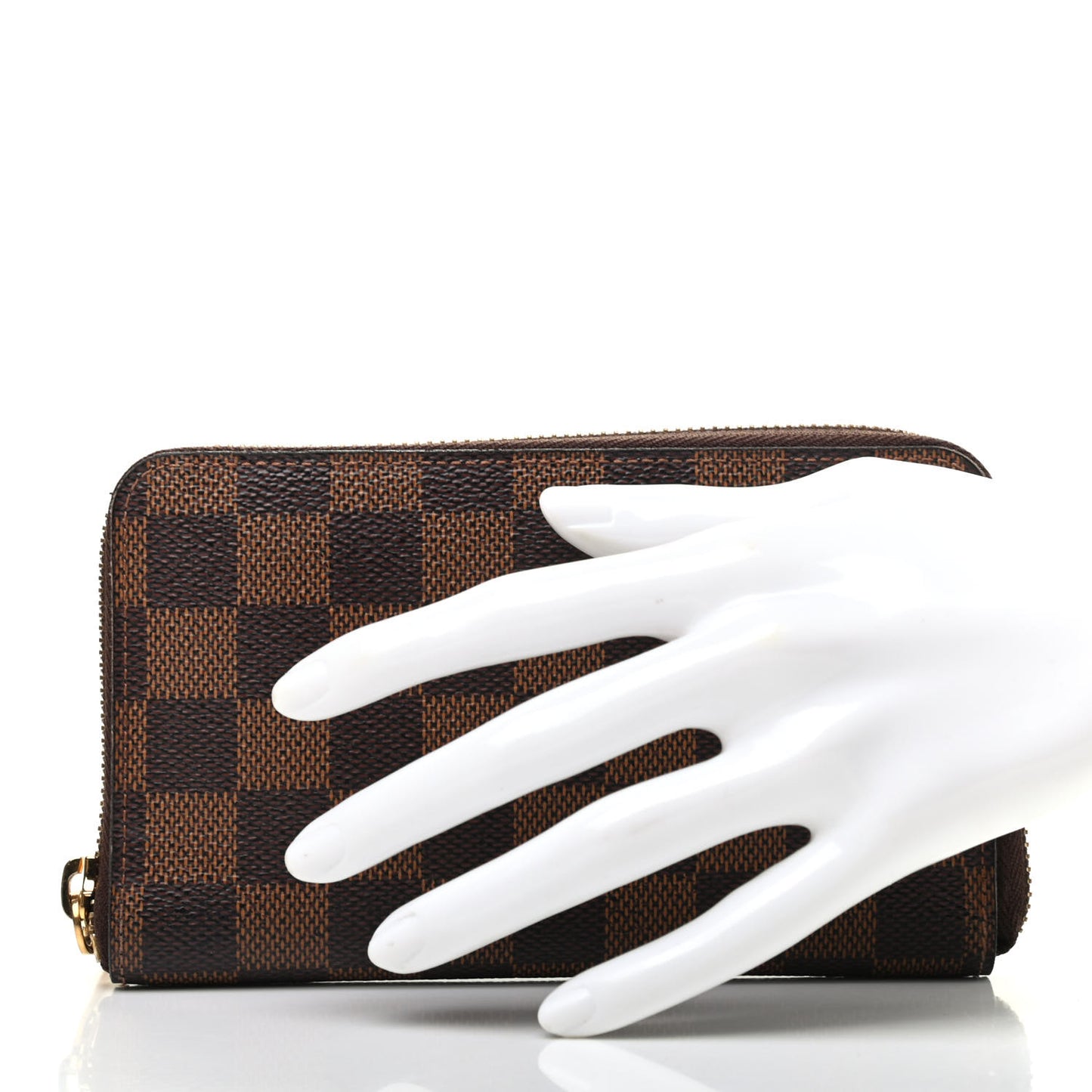 Damier Ebene Zippy Compact Wallet