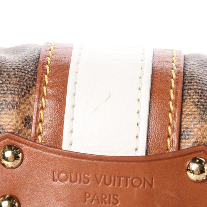 Louis Vuitton Monogram Rayures Tisse Clutch Red 15 of 15