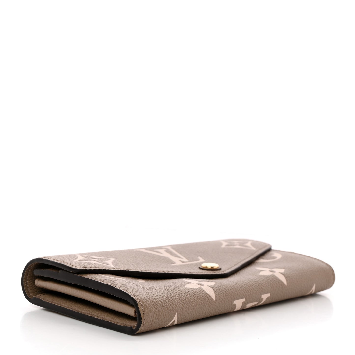 Empreinte Monogram Giant Sarah Wallet Tourterelle Creme