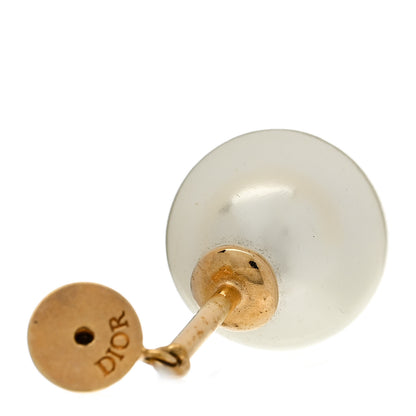 Christian Dior Crystal Pearl My ABCDior O Tribale Earring Gold 4 of 4
