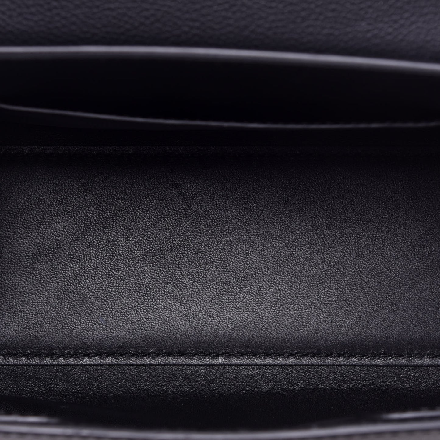 Grained Calfskin La Medusa Bag Black