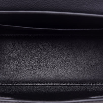 Versace Grained Calfskin La Medusa Bag Black 5 of 8