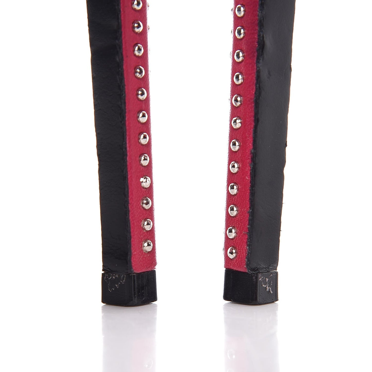 Calfskin Micro Stud Paris 105 Pumps 38 Fuchsia