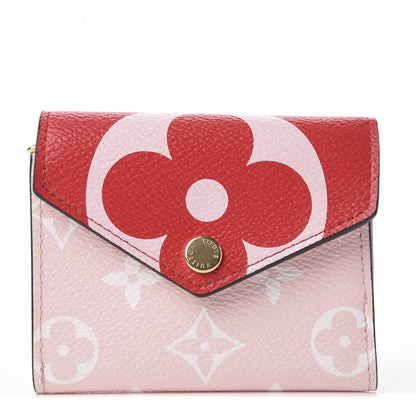 Louis Vuitton Monogram Giant Zoe Wallet Rouge Rose 1 of 13