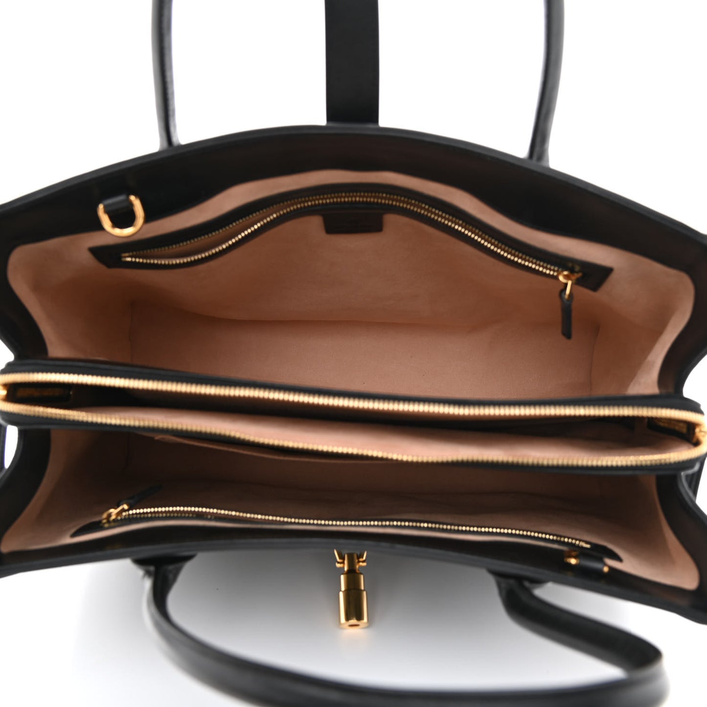 Boarded Plutone Calfskin Large Jackie 1961 Tote Black