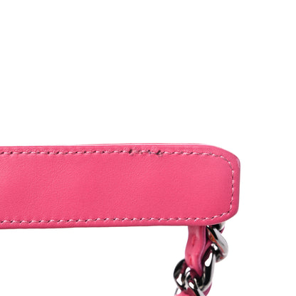 Chanel Tweed Quilted Medium Chanel 19 Flap Coral Pink 10 of 10