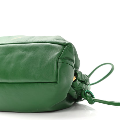 Mansur Gavriel Lambskin Mini Cloud Clutch Green 9 of 9