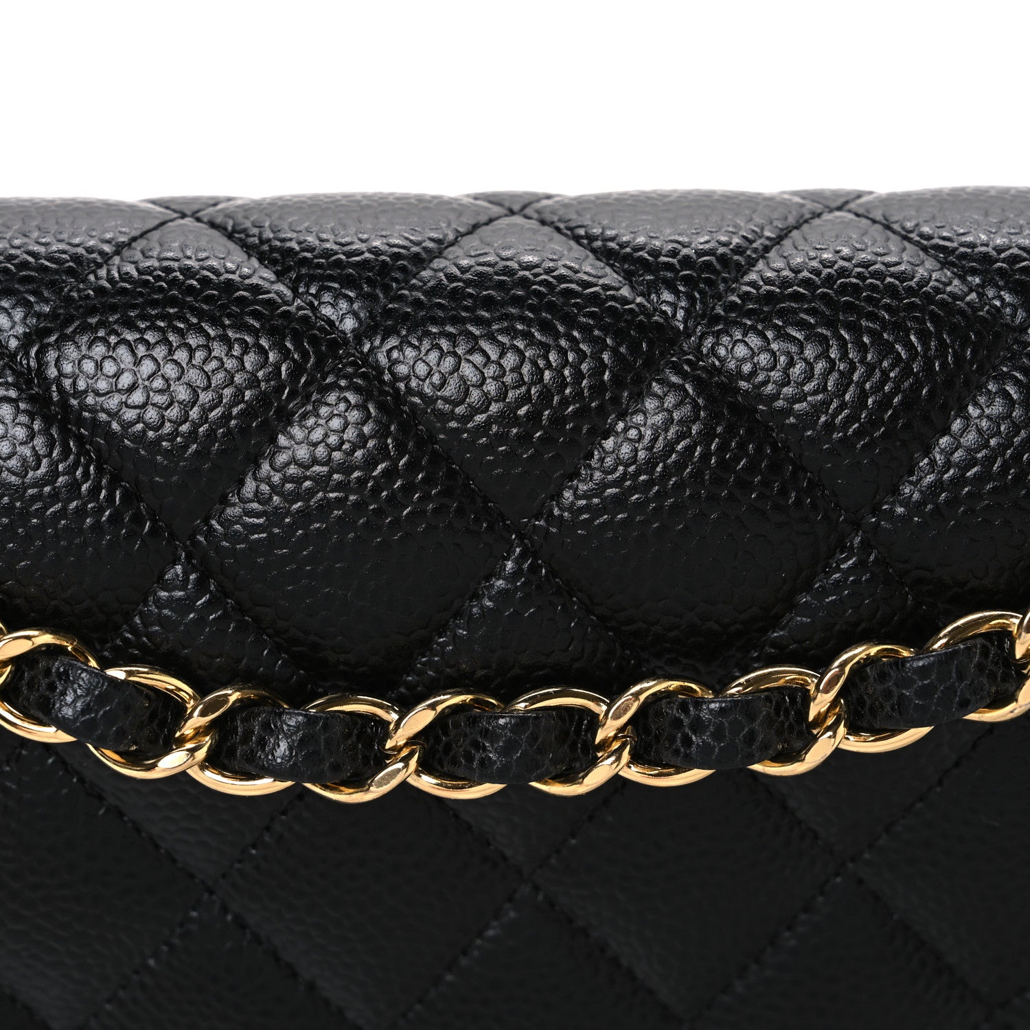 Chanel Caviar Quilted Medium Double Flap Black 8 of 11