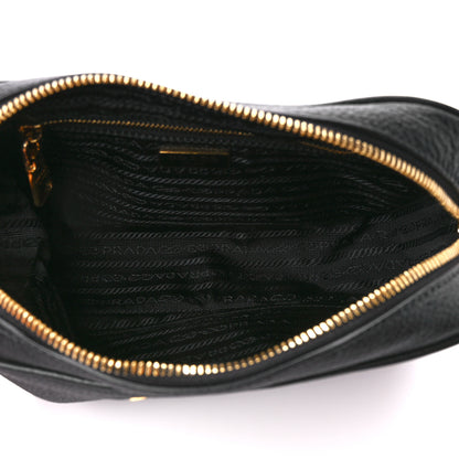 Prada Vitello Phenix Camera Bag Black 5 of 11