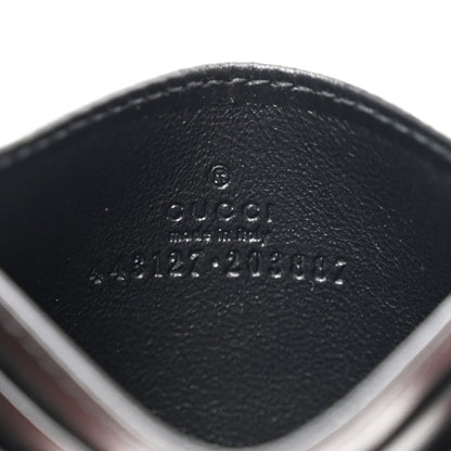 Gucci Calfskin Matelasse GG Marmont Card Holder Black 6 of 6